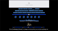 Desktop Screenshot of goodshepherdkennels.com